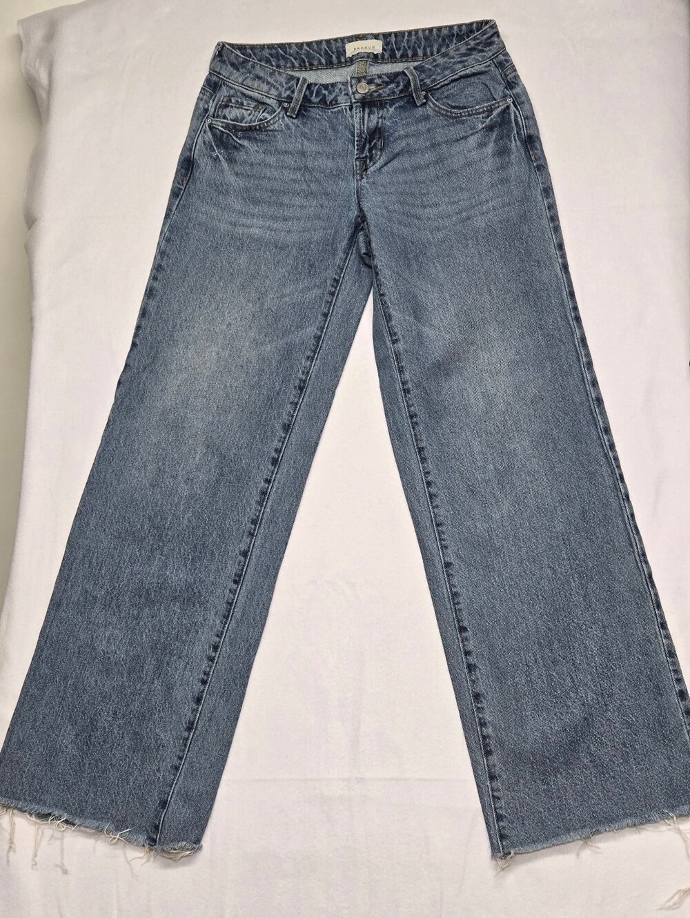 Pacsun Jeans 24 Low Rise Wide Leg Style Flap Pockets 100% Cotton